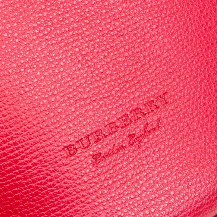 Burberry Lorne Bucket Bag - Rojo