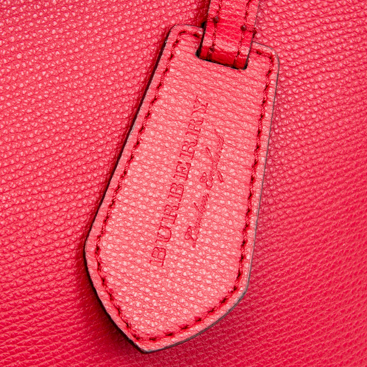 Burberry Lorne Bucket Bag - Rojo