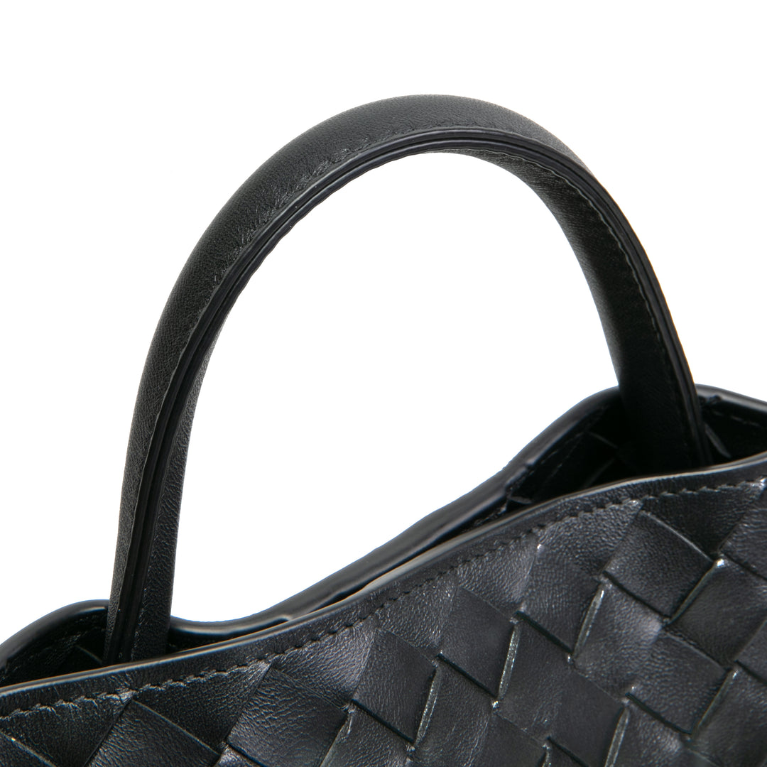 Bottega Veneta Intrecciato Andiamo - Negro