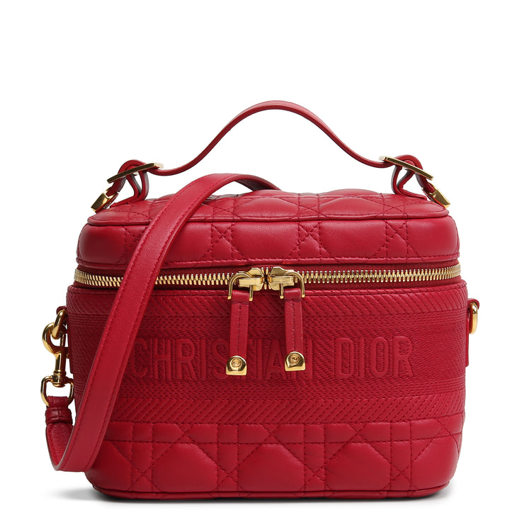 CHRISTIAN DIOR Diortravel Vanity Case - Red