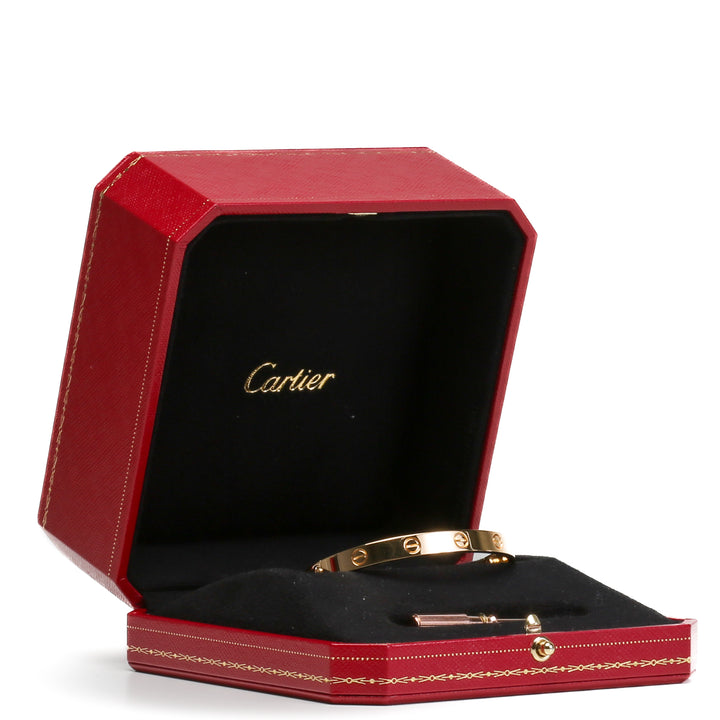 Pulsera de amor Cartier Tamaño 17 - Venta final