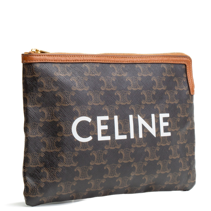 Celine Triomphe Pouch - Outlet Final Sale