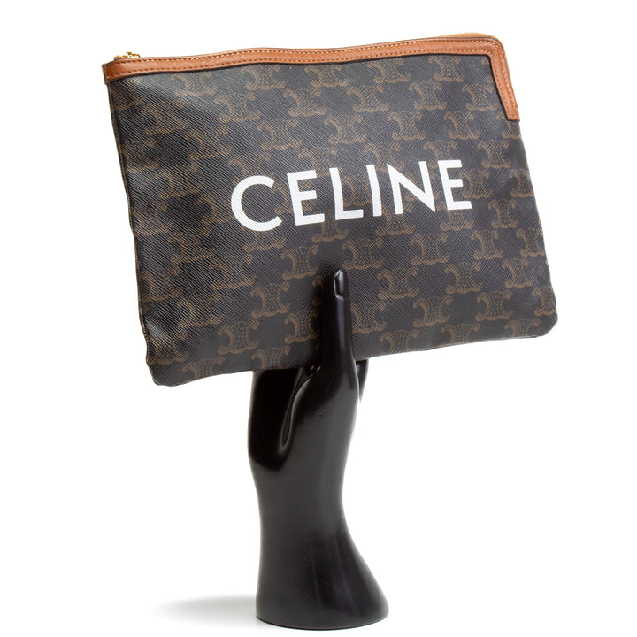 Celine Triomphe Pouch - Outlet Final Sale