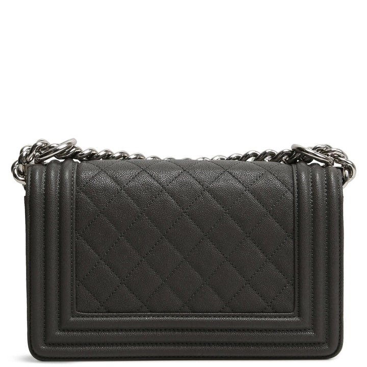 Bolso de niño pequeño de Caviar Chanel - gris