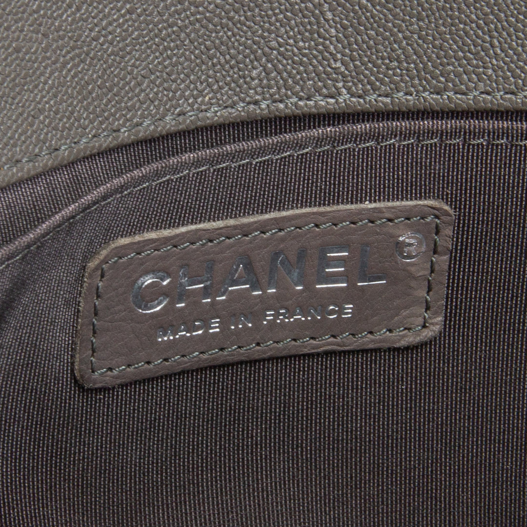 Bolso de niño pequeño de Caviar Chanel - gris