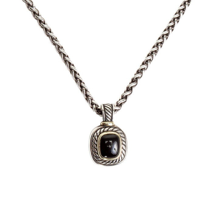 Collar colgante de David Yurman Onyx Albion - Venta final