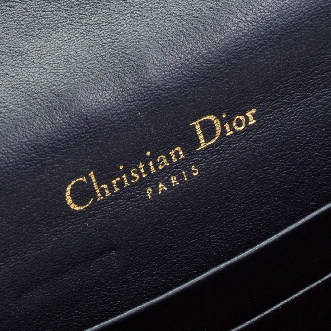 Bolsa Christian Dior Saddle Saddle Belt - Navy