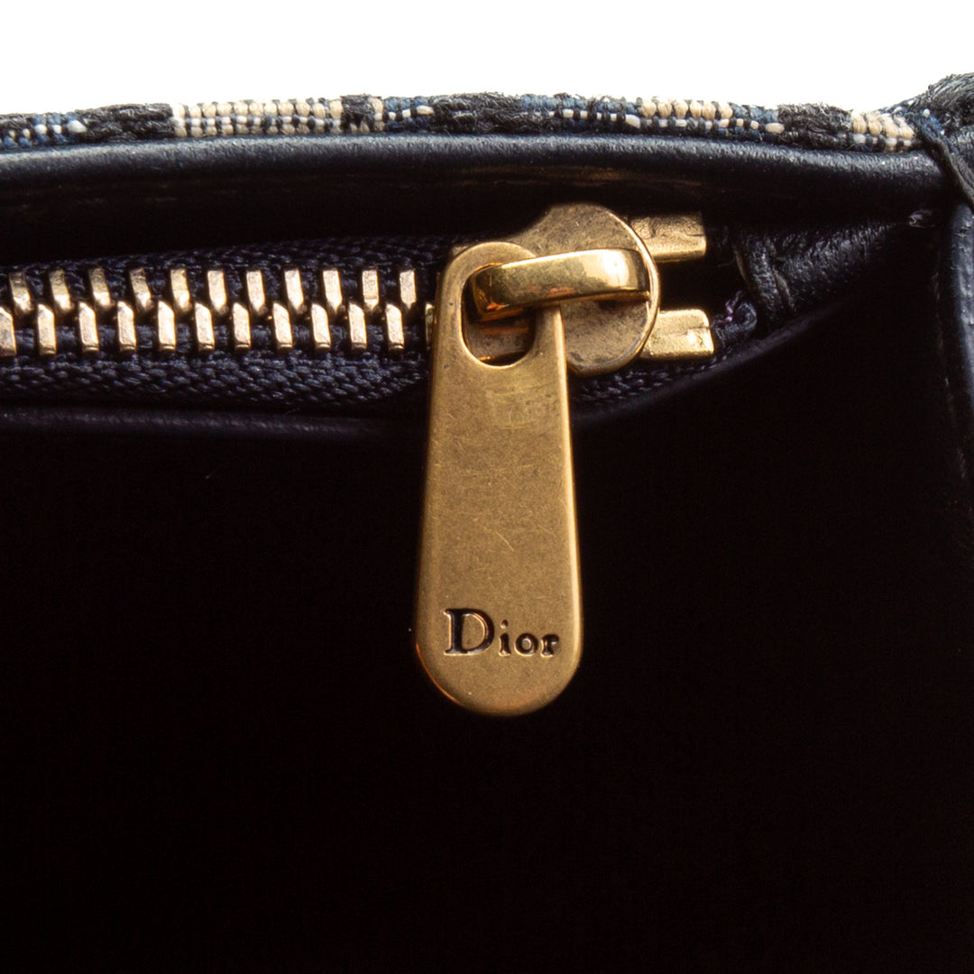 Bolsa Christian Dior Saddle Saddle Belt - Navy