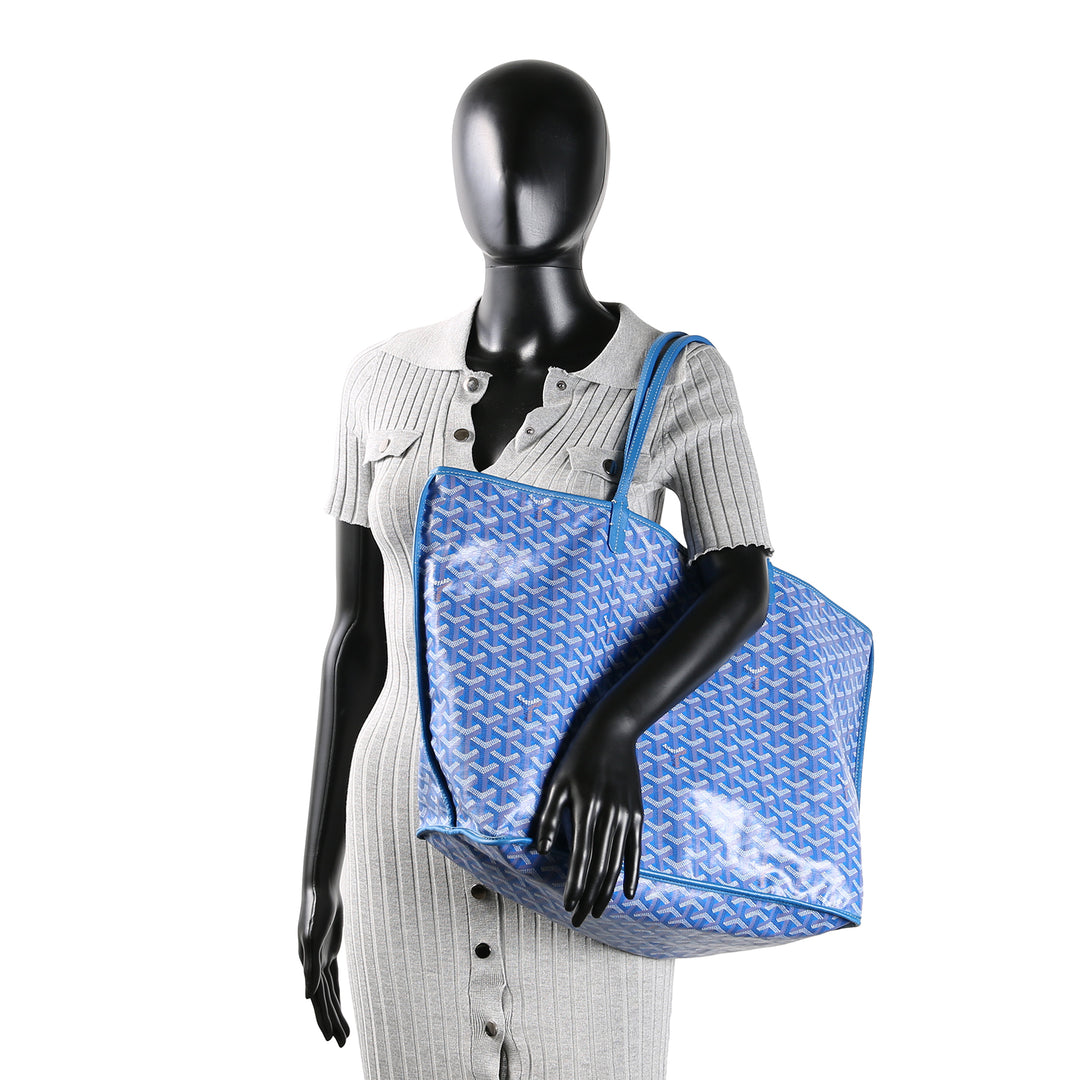 Goyard reversible Anjou Tote GM - Azul