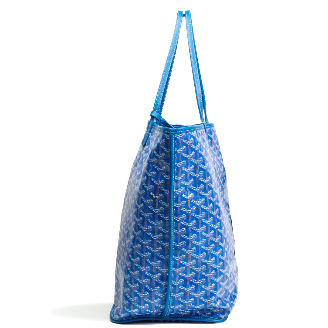 Goyard reversible anjou gm con bolsa - azul