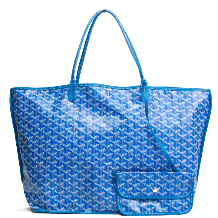 Goyard reversible anjou gm con bolsa - azul