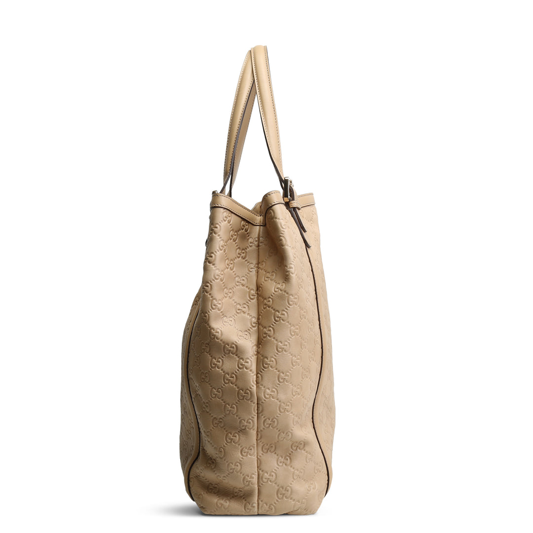 Gucci Britt Gran Tote - beige