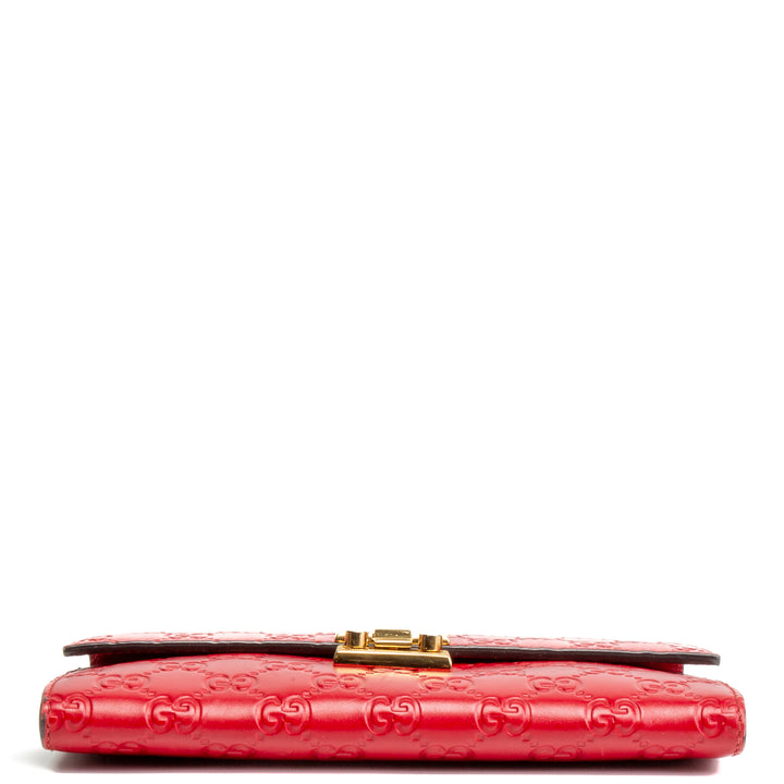 Gucci Guccissima LLACK BRUTCH BLUTCE - Venta final de salida roja