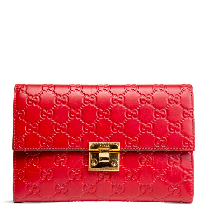 Gucci Guccissima LLACK BRUTCH BLUTCE - Venta final de salida roja