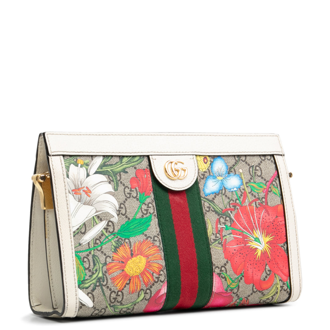 Gucci Ophidia Flora Small Clutch - Outlet Final Sale