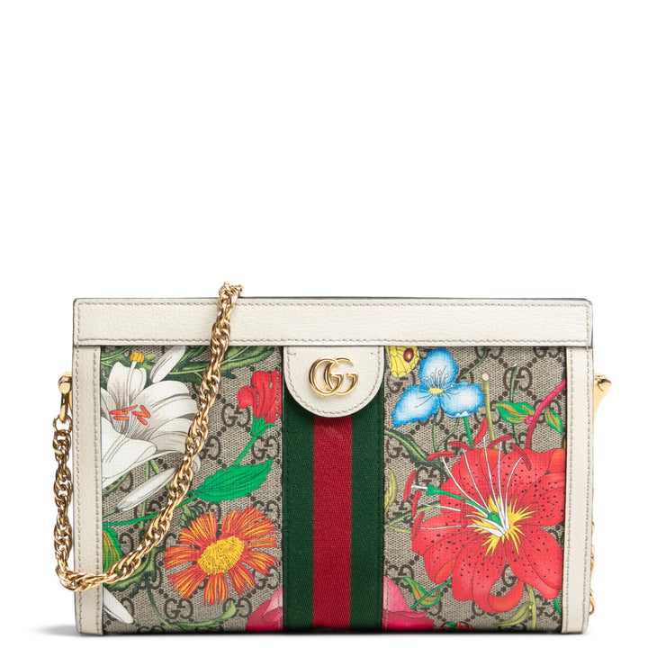 Gucci Ophidia Flora Small Clutch - Outlet Final Sale