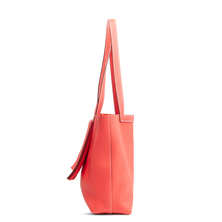 Hermes Clemence Cabasellier 31 - Rose Texas (coral)