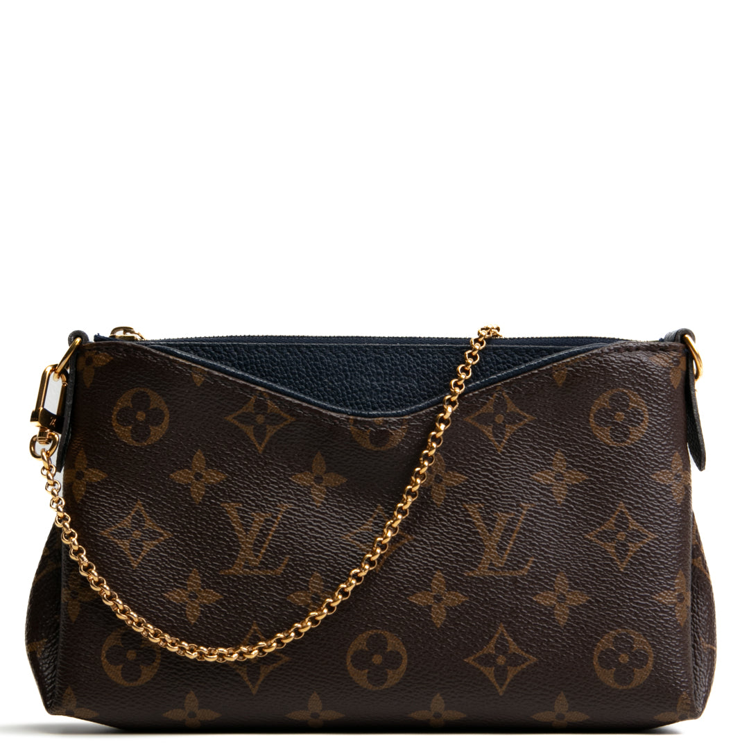 LOUIS VUITTON Monogram Pallas Clutch