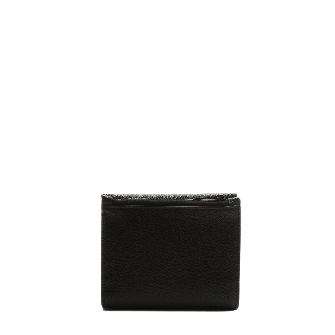 Saint Laurent Uptown Compact Billet - Negro