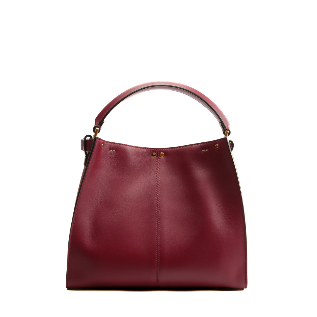 Fendi Peekaboo X-Lite Borgoña (rojo intenso) Bolsa