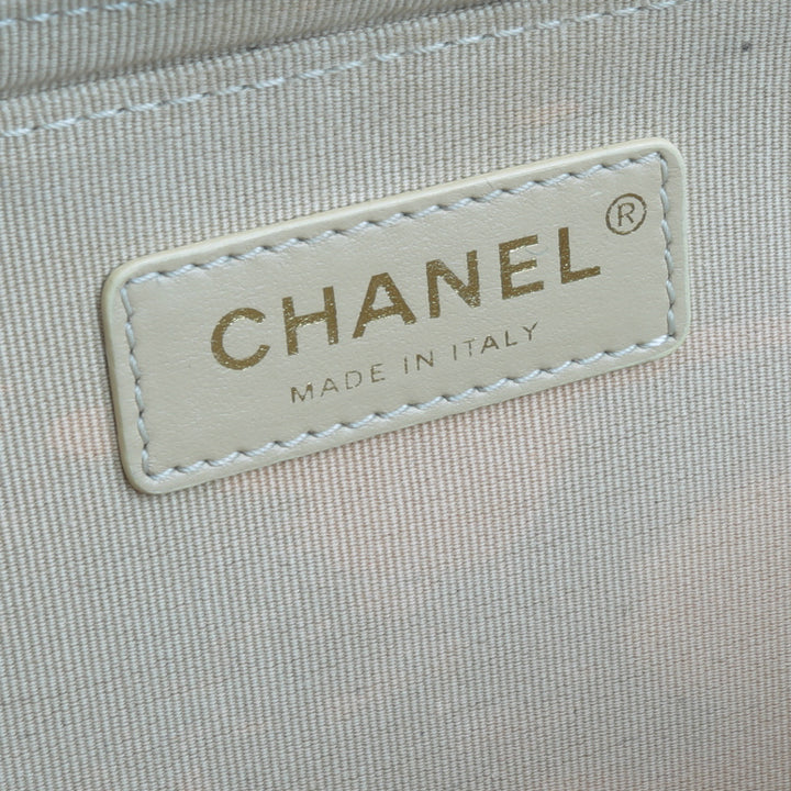 Chanel como una solapa de billetera - Metálico Pink