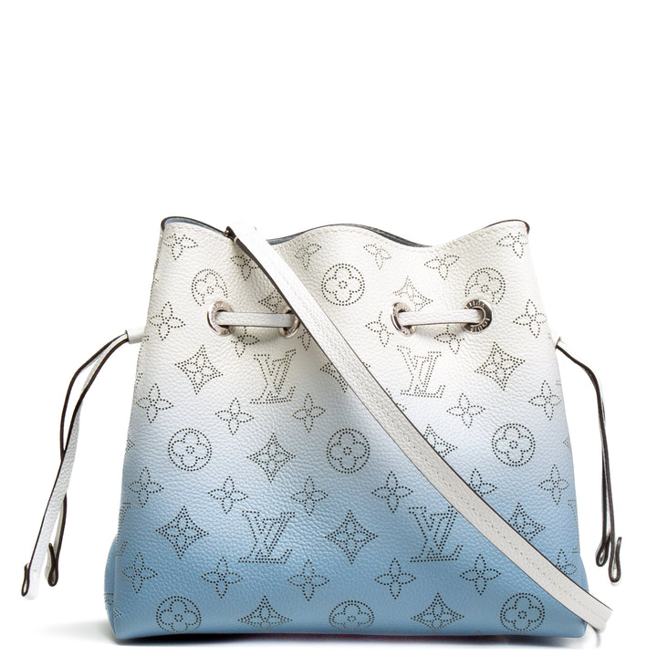 Louis Vuitton Monogram Mahina Bella con monedero de monedas - Azul