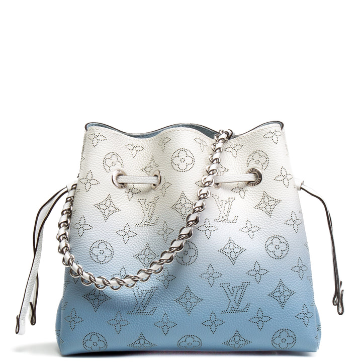 Louis Vuitton Monogram Mahina Bella con monedero de monedas - Azul