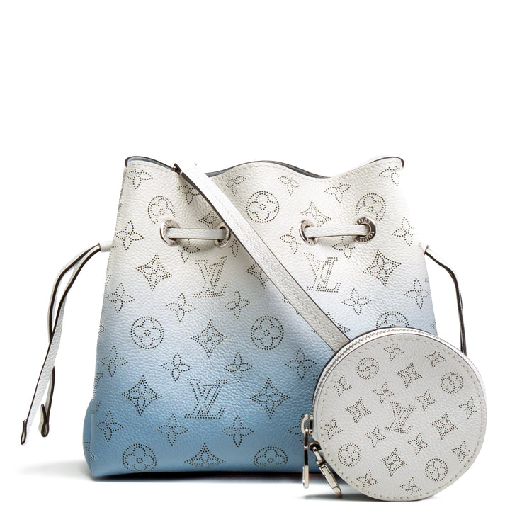 Louis Vuitton Monogram Mahina Bella con monedero de monedas - Azul