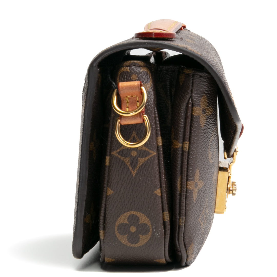 Louis Vuitton Monogram Pochette Métis East West