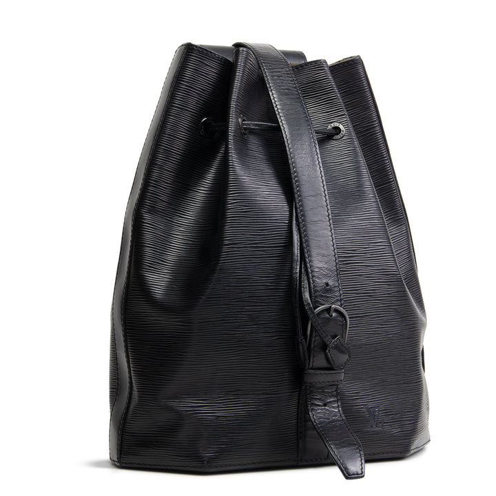 LOUIS VUITTON Vintage Epi Sac a Dos Backpack - Black OUTLET FINAL SALE