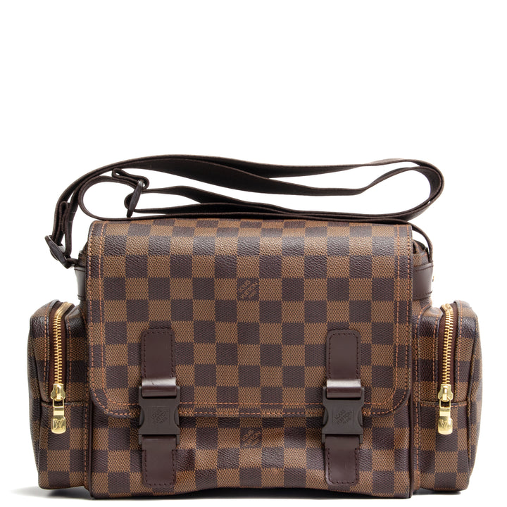 Louis Vuitton Damier Ebene Melville Reporter- Outlet Final Venta