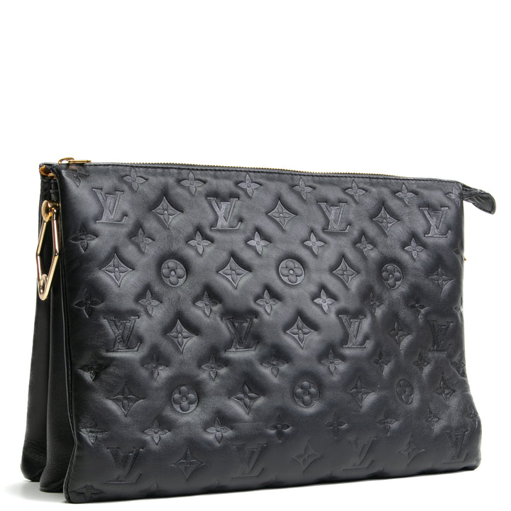 LOUIS VUITTON Monogram Coussin MM- Black