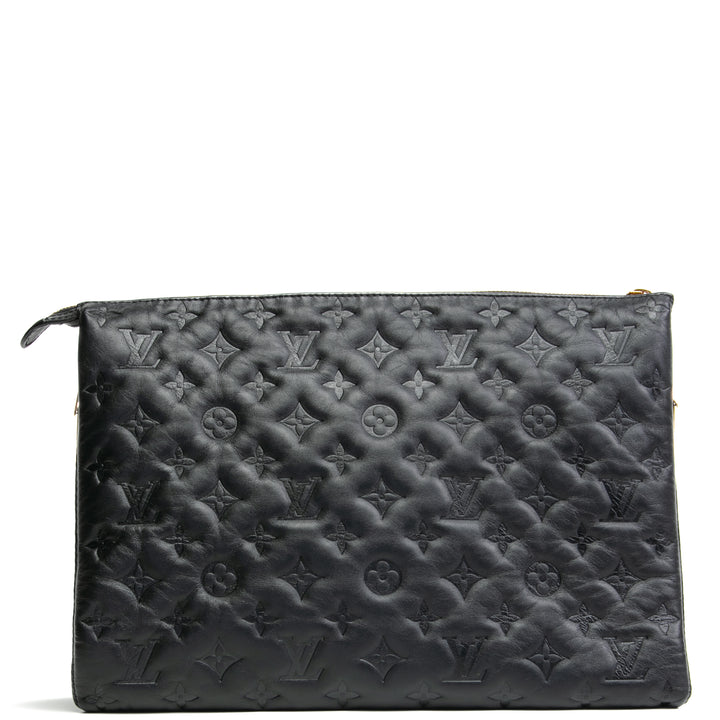 LOUIS VUITTON Monogram Coussin MM- Black