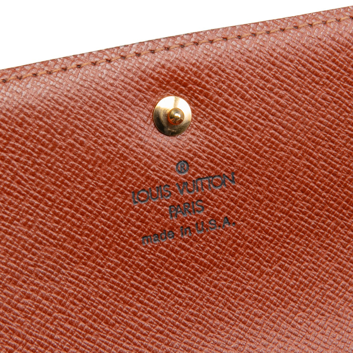 Louis Vuitton Vintage Porte Tresor International Wallet - Outlet Final Sale