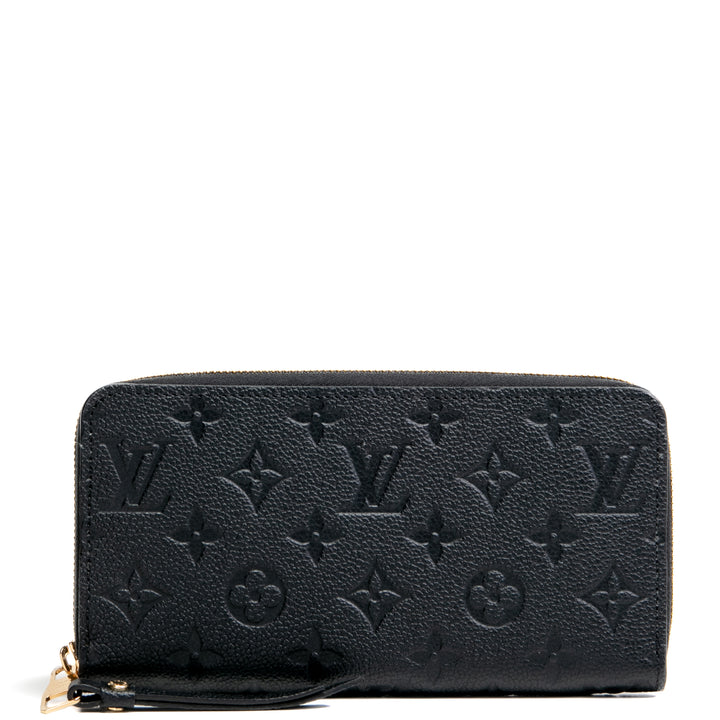 LOUIS VUITTON Zippy Wallet - Black