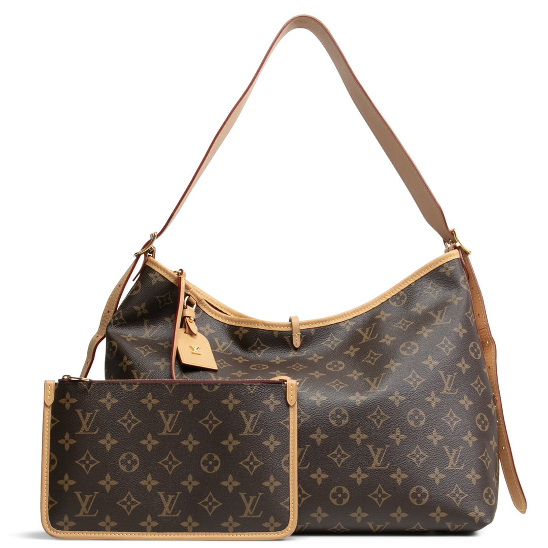 LOUIS VUITTON CarryAll MM Monogram w/ Pouch