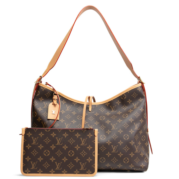 LOUIS VUITTON CARHALL MM Bag con bolsa