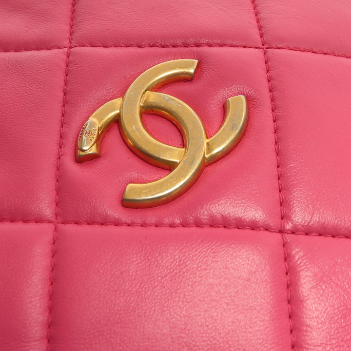 Chanel Diamond Crossbody Chain- Pink