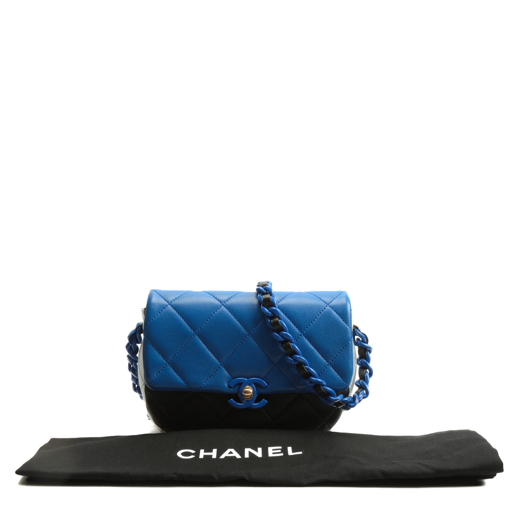 Chanel Color Burst Crossbody - Azul