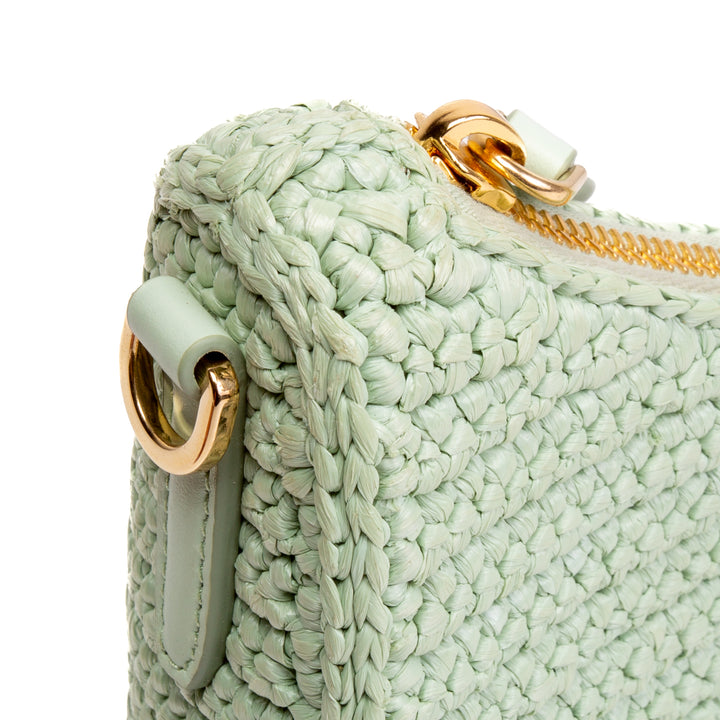 Prada reedición 2005 Bag-Crochet- Seafoam