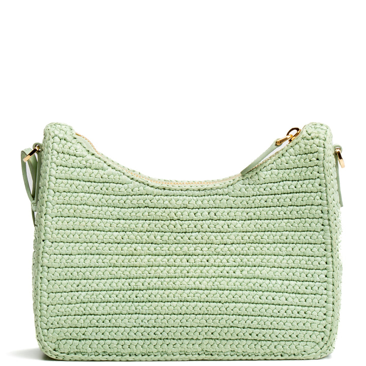 Prada reedición 2005 Bag-Crochet- Seafoam