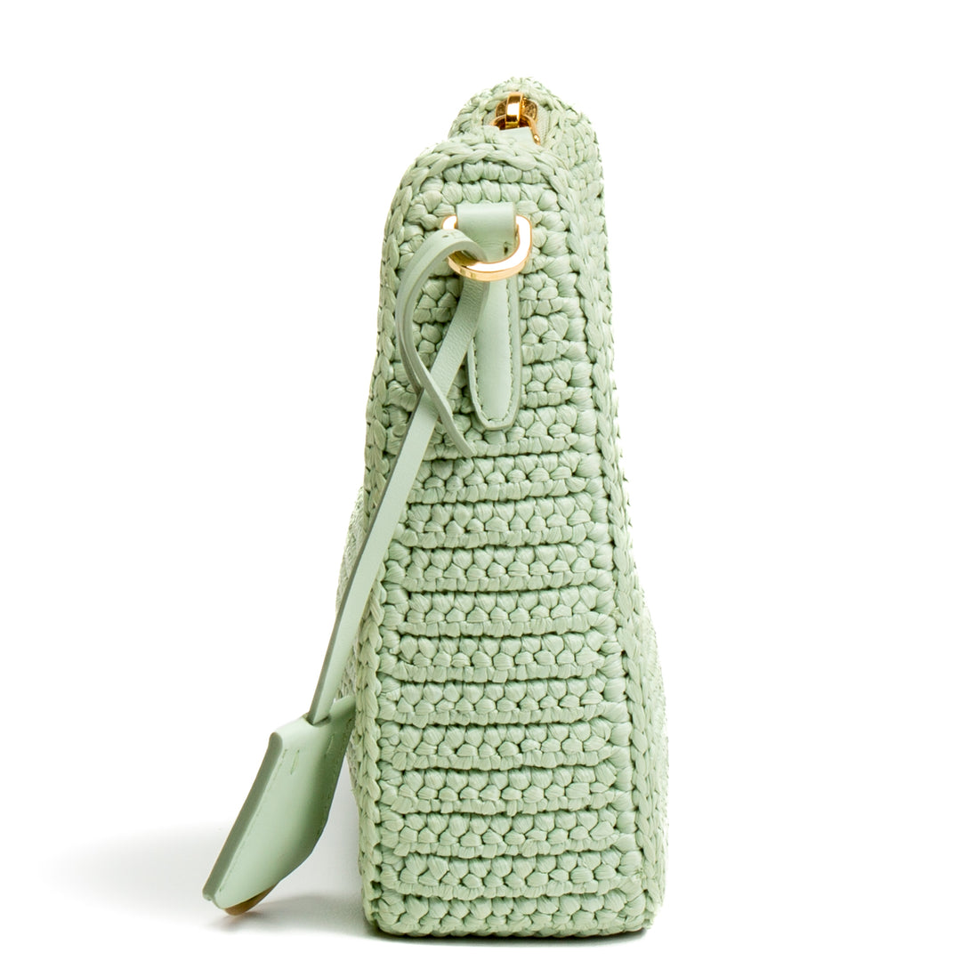 Prada reedición 2005 Bag-Crochet- Seafoam