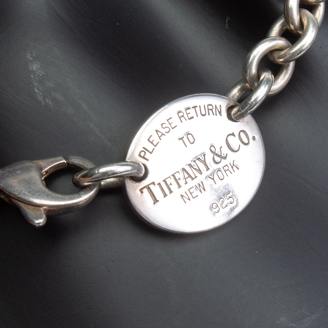 Tiffany & Co. Collar de etiqueta ovalada - venta final