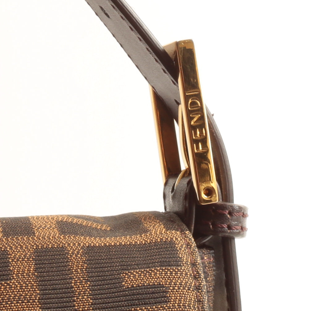 Fendi Zucca Baguette Bolsa grande - Tabaco