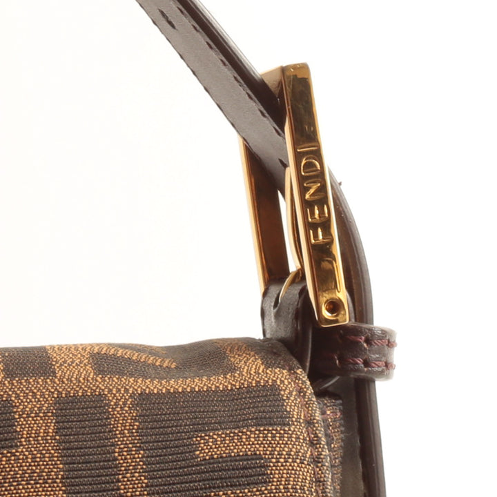 Fendi Zucca Baguette Bolsa grande - Tabaco