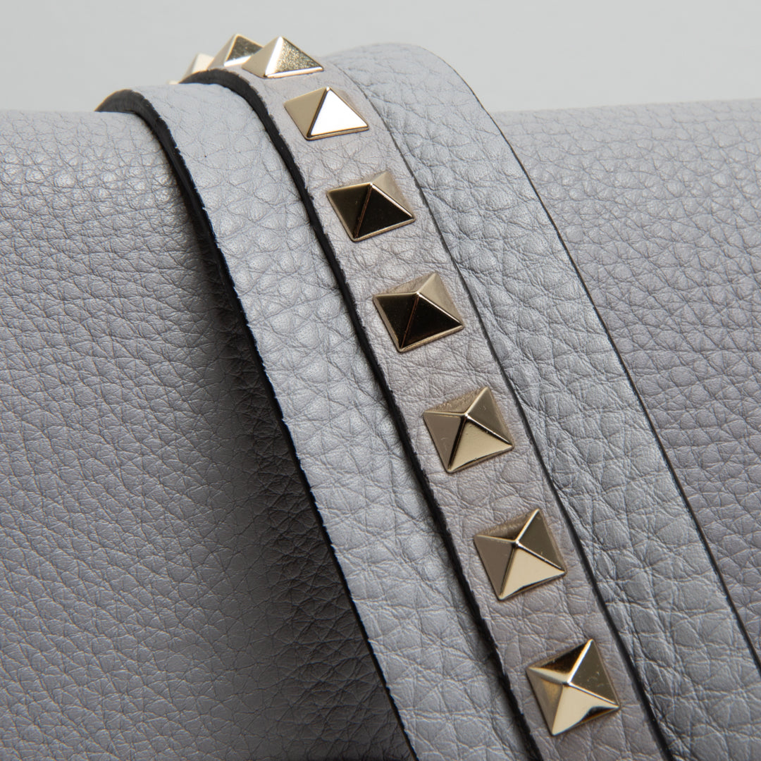 Valentino Rockstud Crossbody - Gray