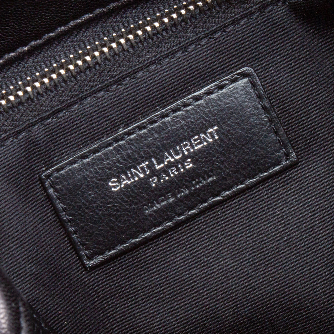 Saint Laurent Small Loulou Puffer Shoulder Bag - Negro