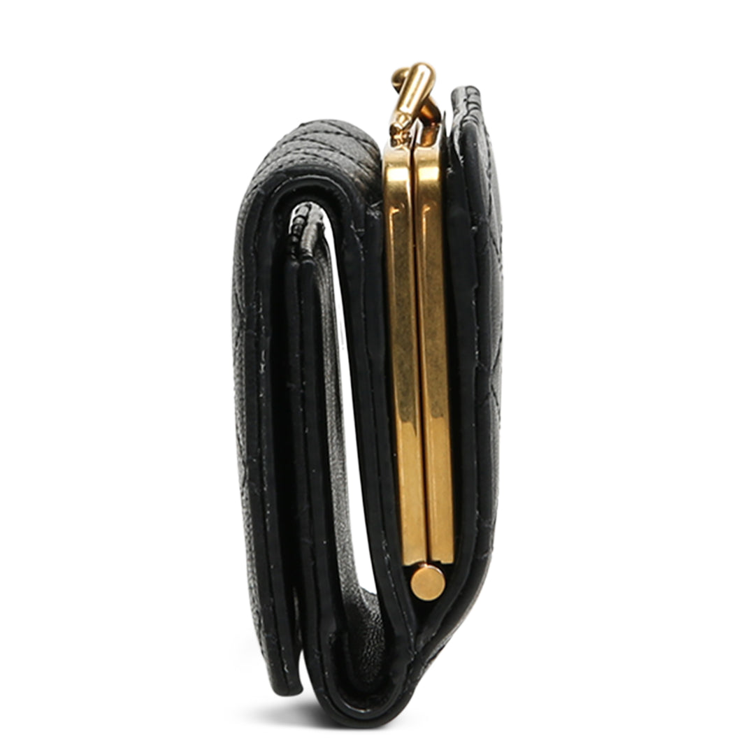 Billetera de jinete de saint laurent - negro