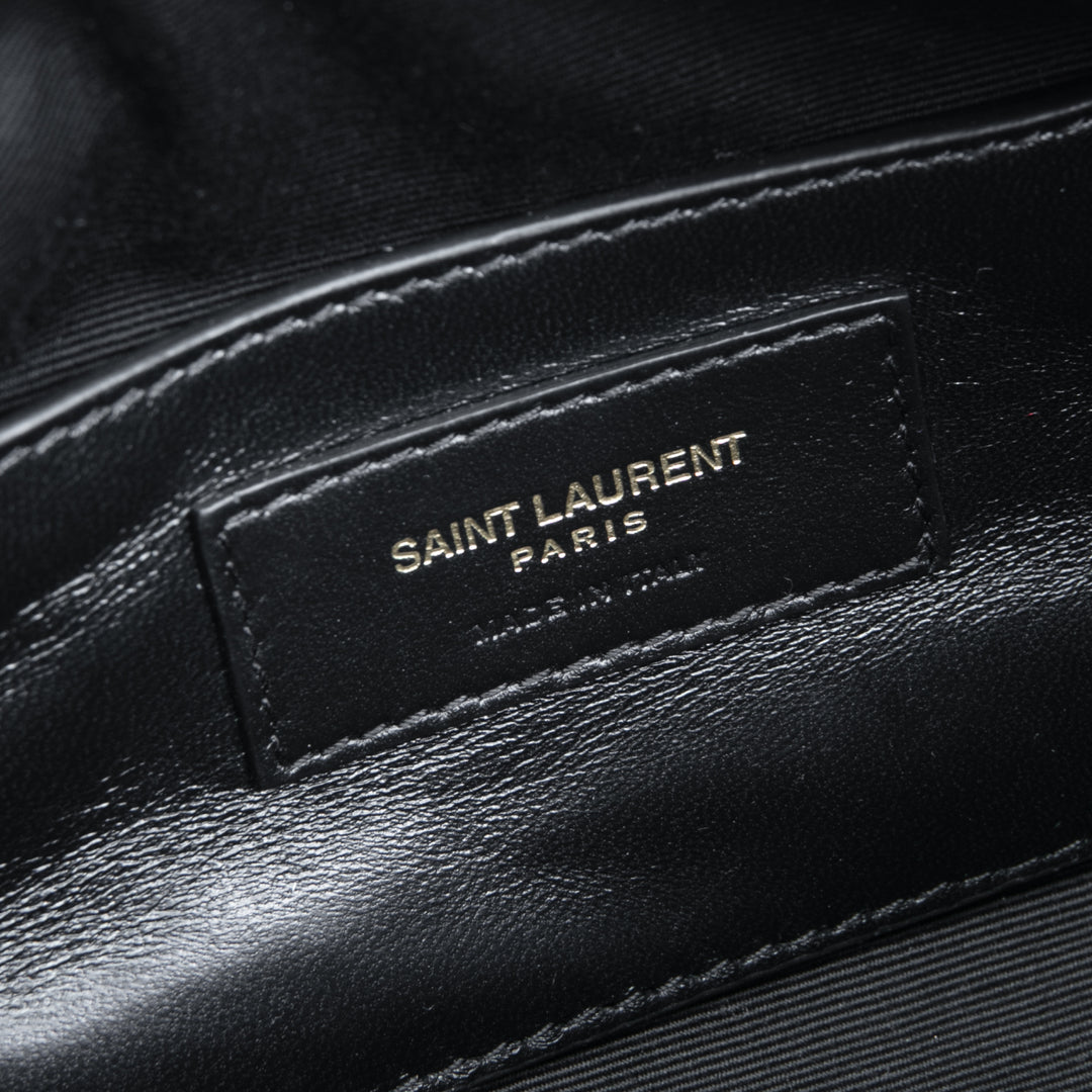 Saint Laurent Small Sade Tube Bag - Olive Green