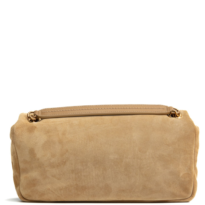 Bolso de hombro de Saint Laurent Leede Calypso - barbecho